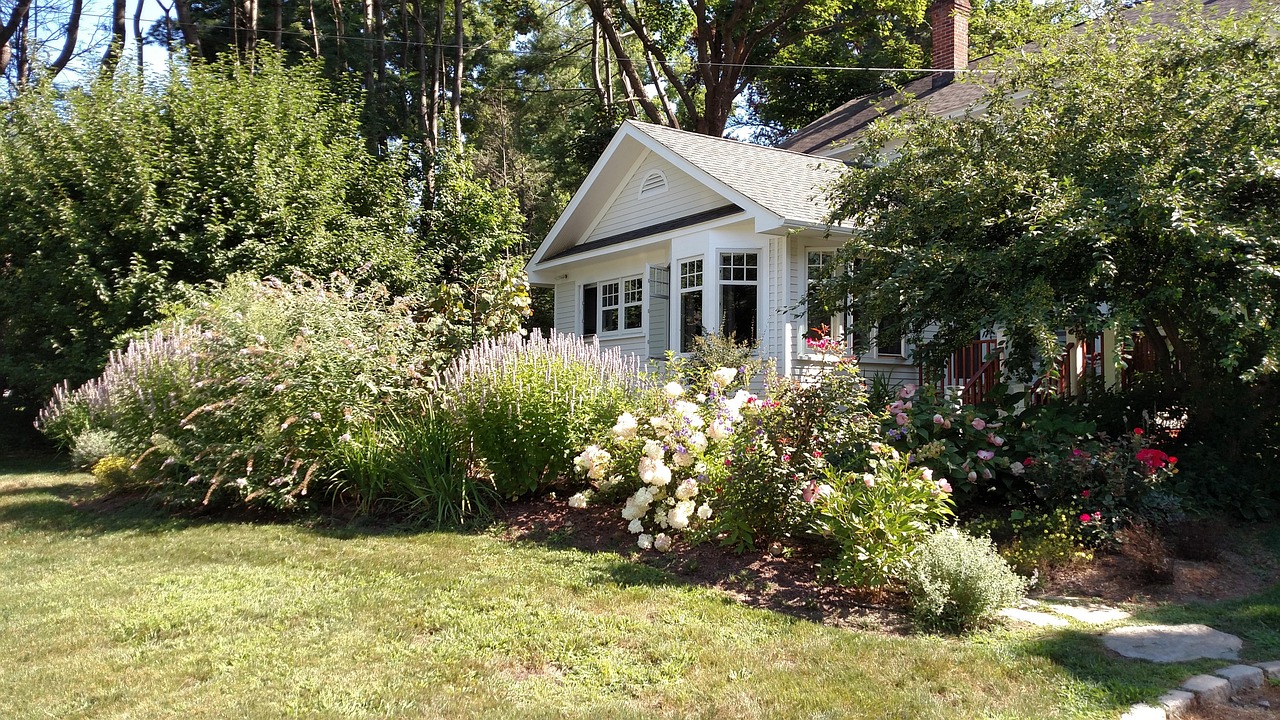 Kamloops drought tolerant xeriscape landscape