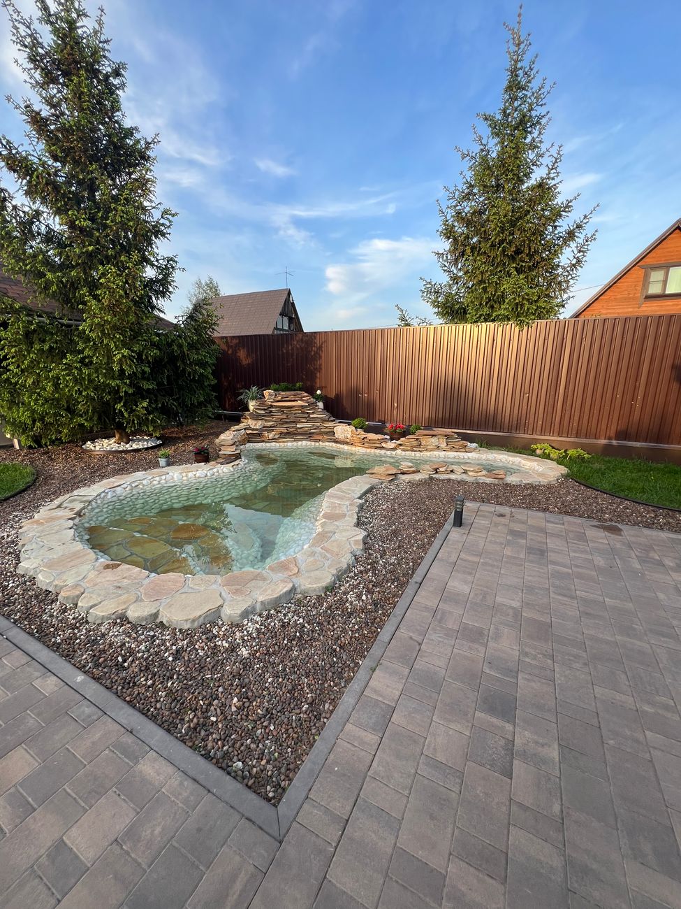 Kamloops irrigation landscape planted yard
